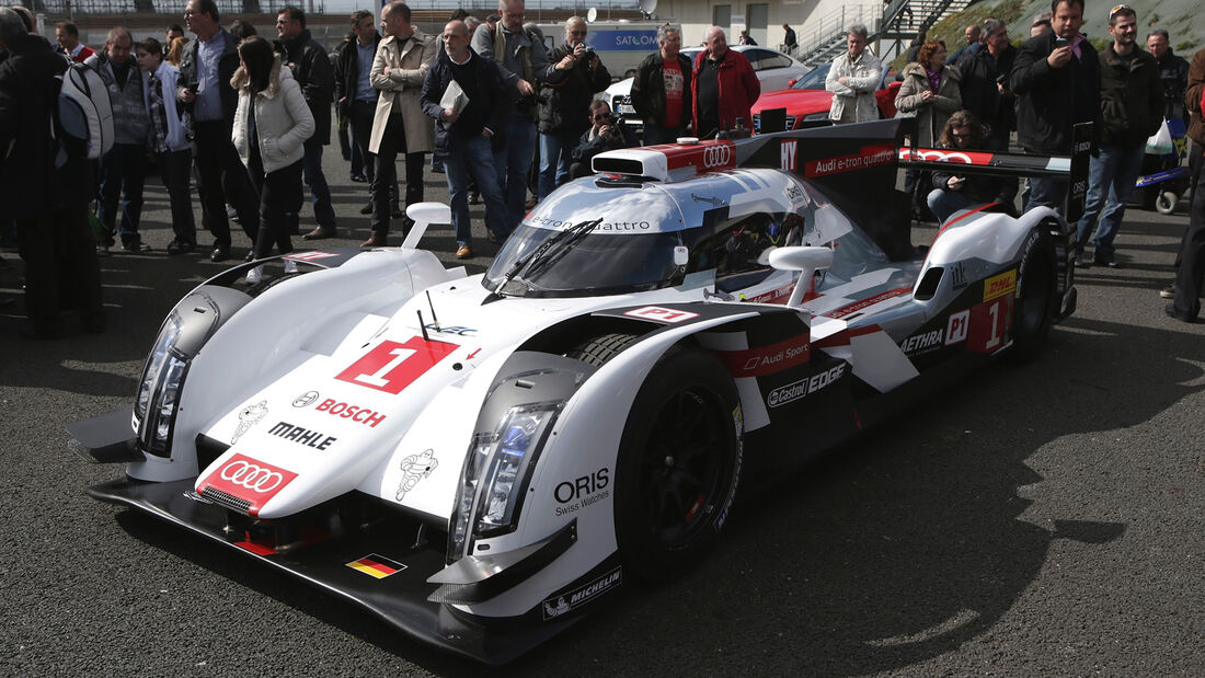 Audi R18 e-tron quattro - Le Mans-Präsentation 2014