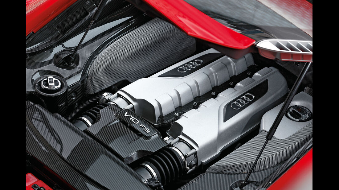 Audi R8 5.2 FSI, Motor, V10