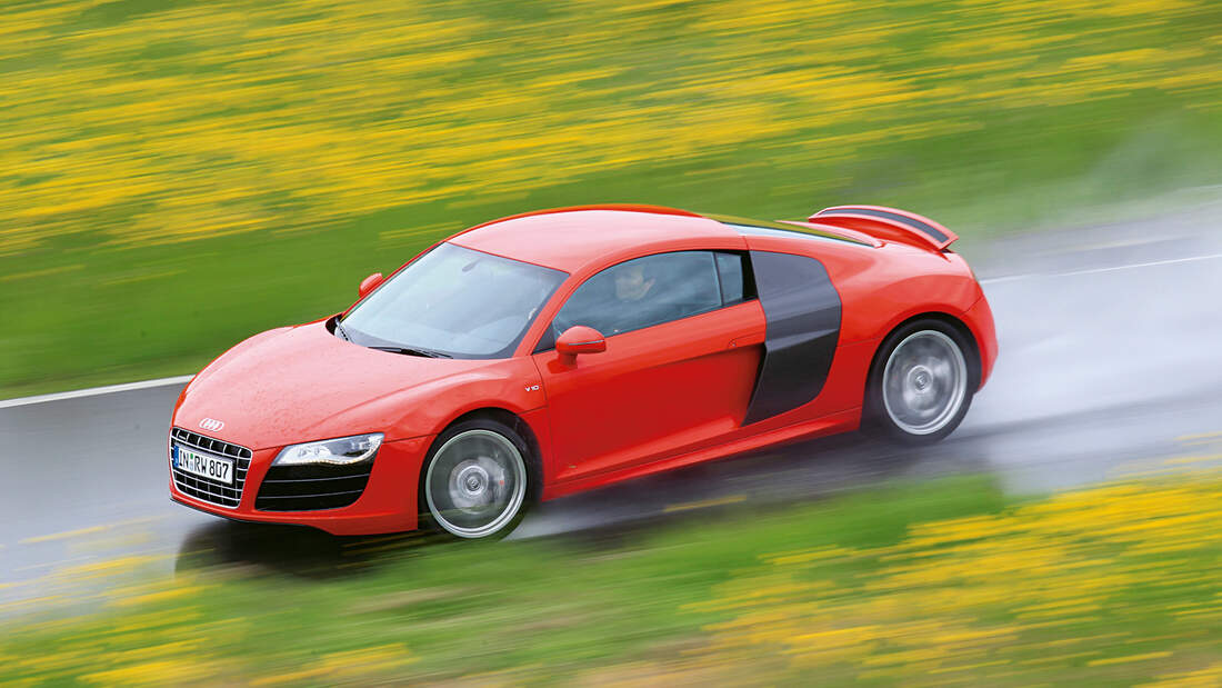 Audi R8 5.2 FSI Quattro, Frontansicht