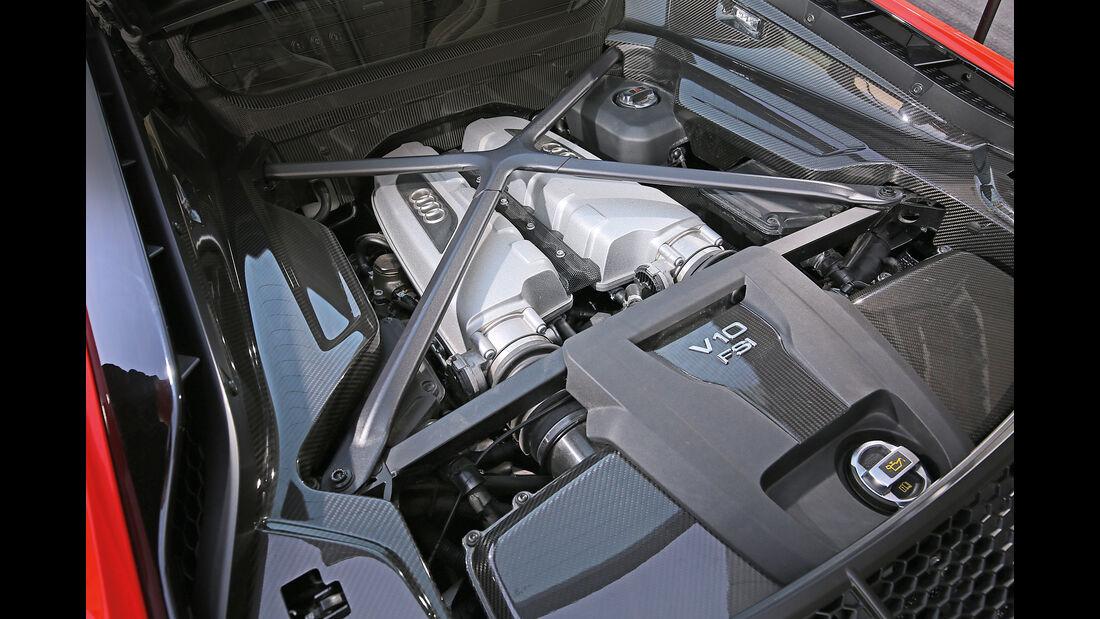 Audi R8 5.2 FSI Quattro Plus, Motor