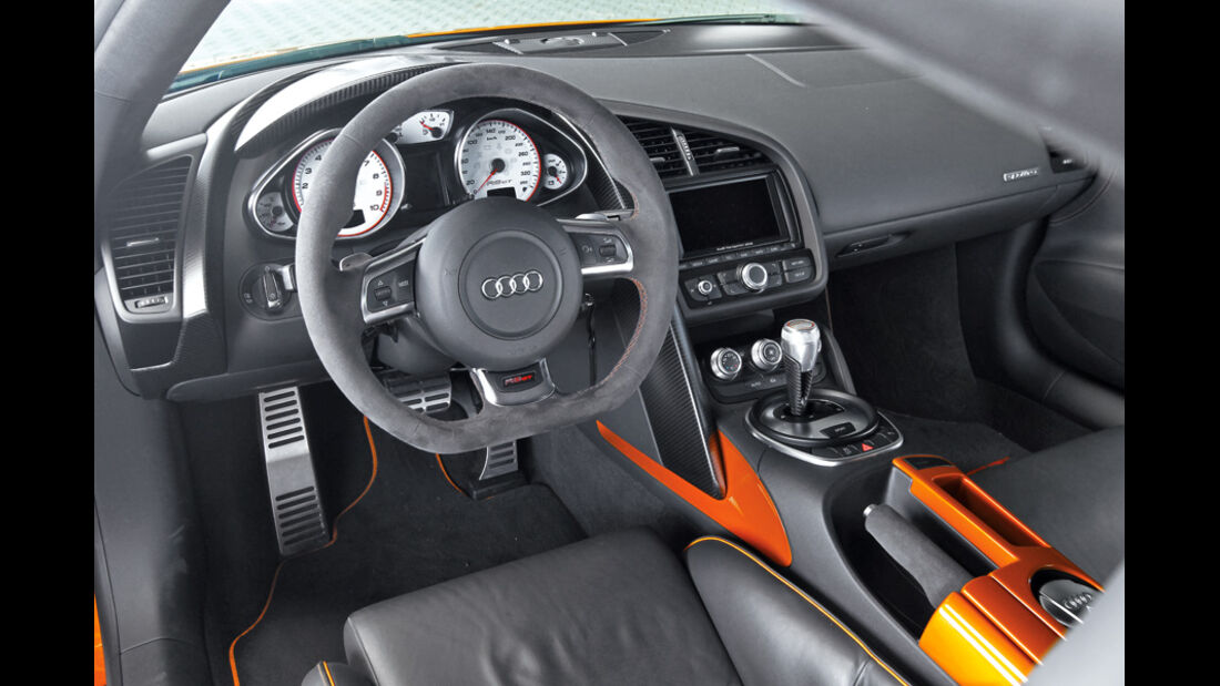 Audi R8 GT, Cockpit