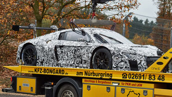 Audi R8 GT3 - Erlkönig - Testfahrten Nürburgring Nordschleife 11/2014