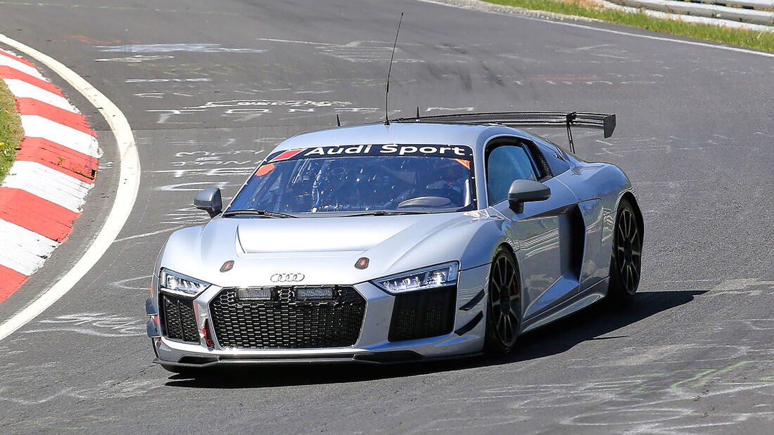 Audi R8 GT4 - Test - Nordschleife - 2017