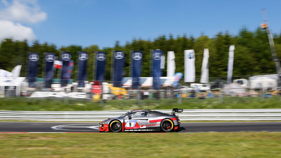 Audi R8 LMS - Freies Training - 24h-Rennen Nürburgring 2017 - Nordschleife