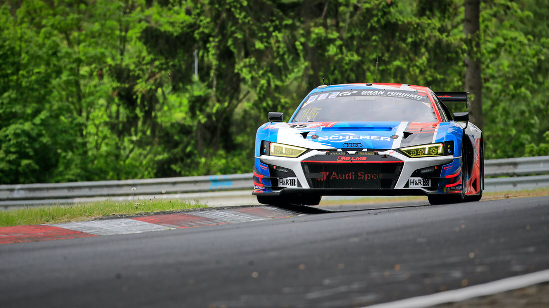 Audi R8 LMS GT3 - Startnummer 15 - 24h Rennen Nürburgring - Nürburgring-Nordschleife - 3. Juni 2021