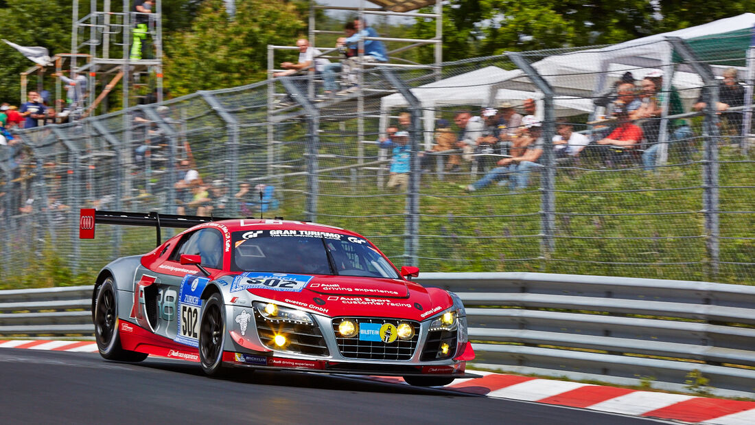 Audi R8 LMS ultra - Audi race experience - Impressionen - 24h-Rennen Nürburgring 2014 - #502 - Qualifikation 1