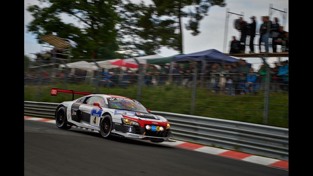 Audi R8 LMS ultra - Phoenix Racing - 24h-Rennen Nürburgring 2014 - Top-30-Qualifying