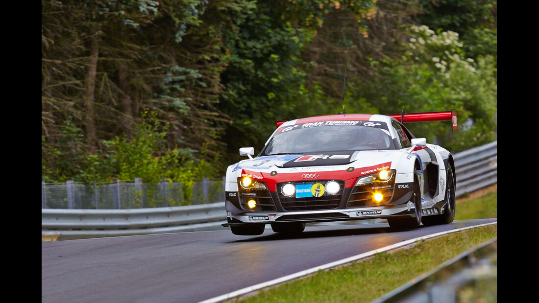 Audi R8 LMS ultra - Phoenix Racing - 24h-Rennen Nürburgring 2014 - Top-30-Qualifying