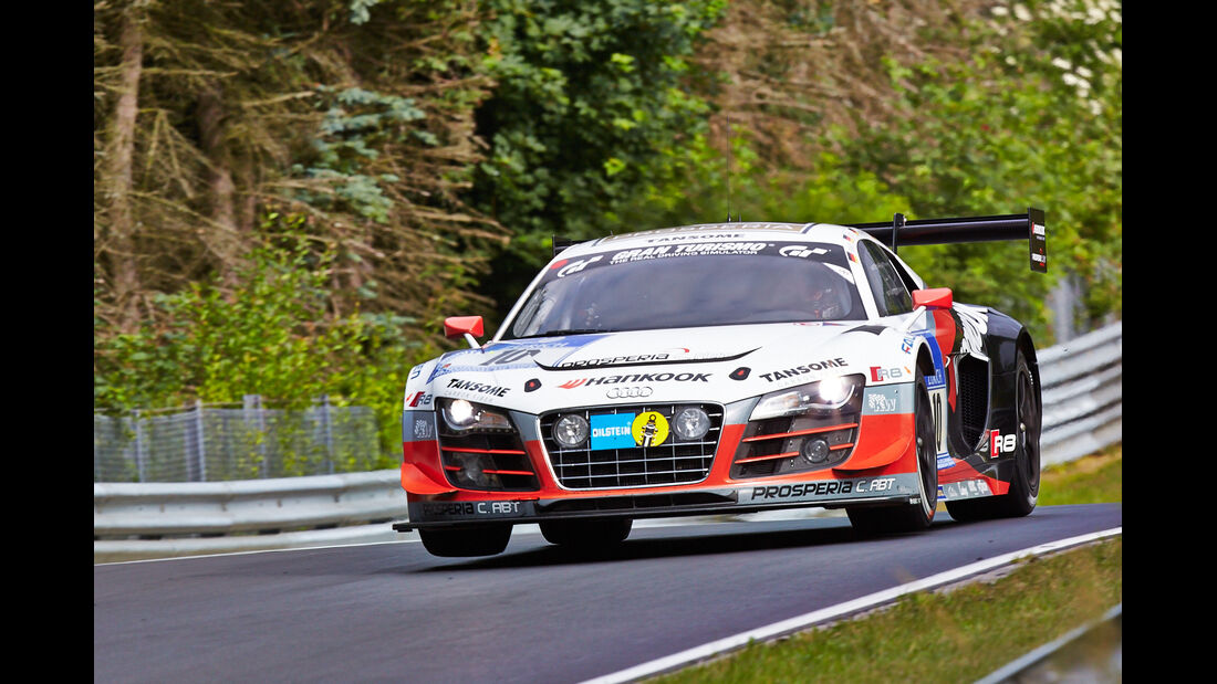 Audi R8 LMS ultra - Prosperia C.Abt Racing - 24h-Rennen Nürburgring 2014 - Top-30-Qualifying