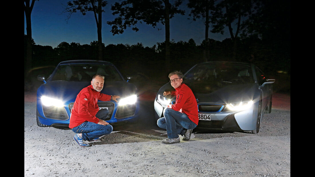 Audi R8 LMX, Laserlicht, BMW i8
