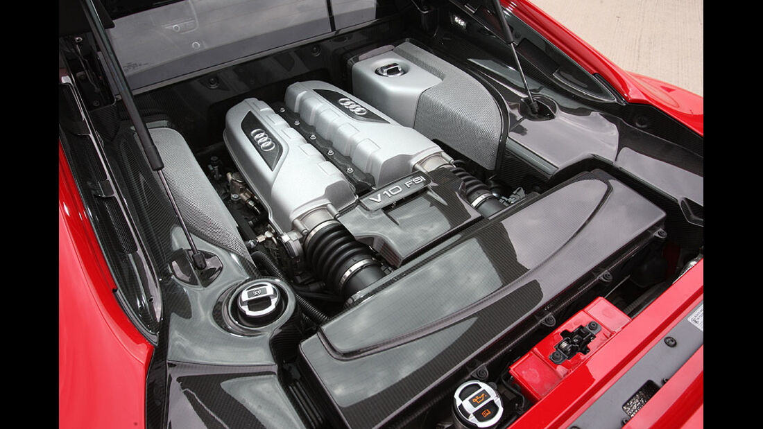 Audi R8, Motor