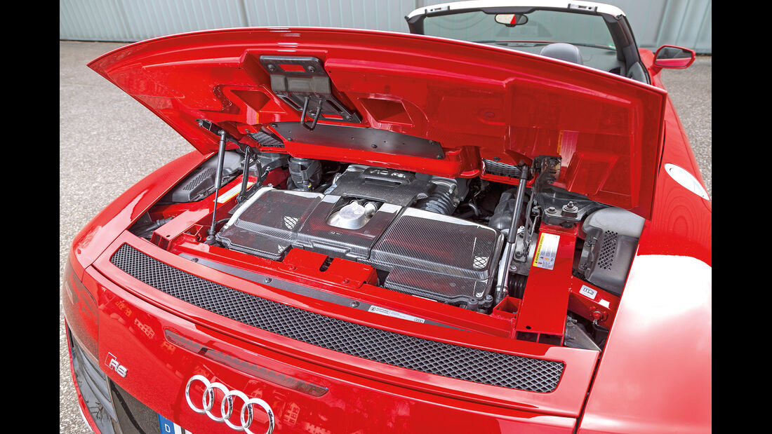 Audi R8 Spyder 5.2 FSI Quattro, Motor