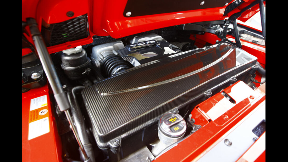 Audi R8 Spyder 5.2 FSI quattro motor