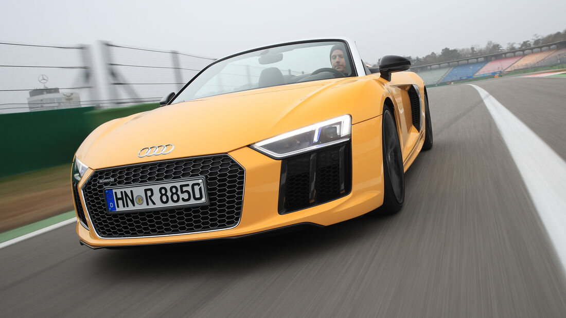 Audi R8 Spyder, Frontansicht