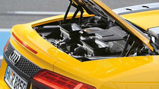 Audi R8 Spyder, Motor