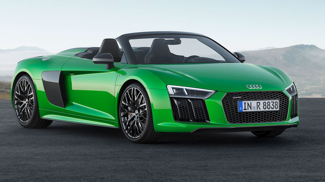 Audi R8 Spyder V10 Plus (2017)