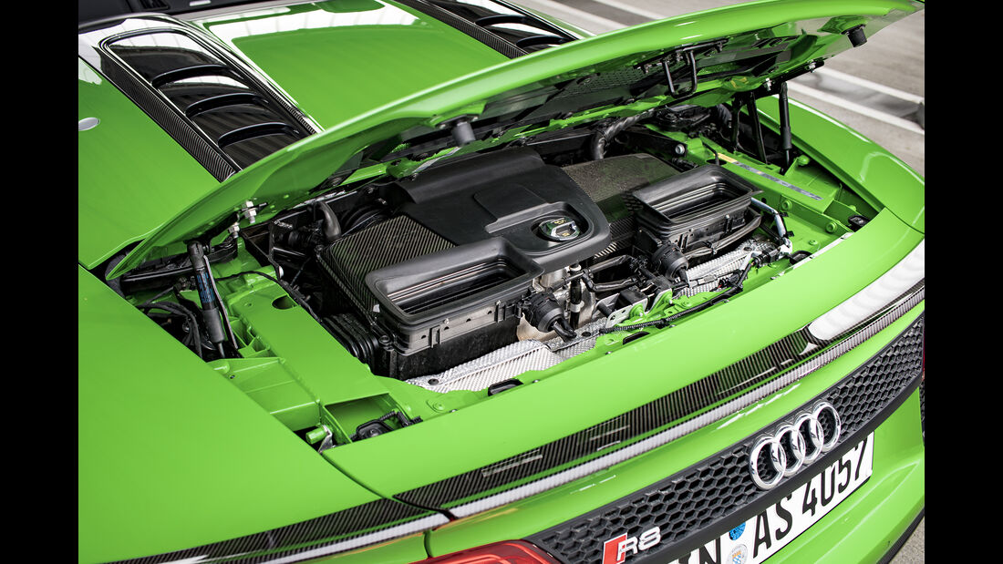 Audi R8 Spyder V10 Plus, Motor