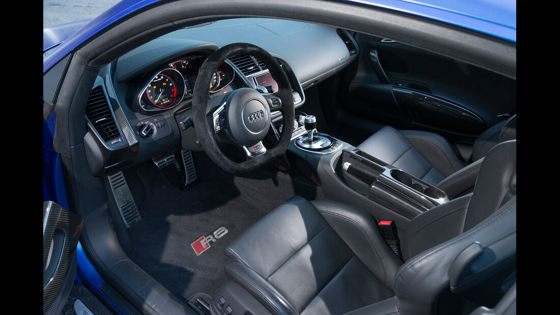Audi R8 V10 Plus, Cockpit, Lenkrad