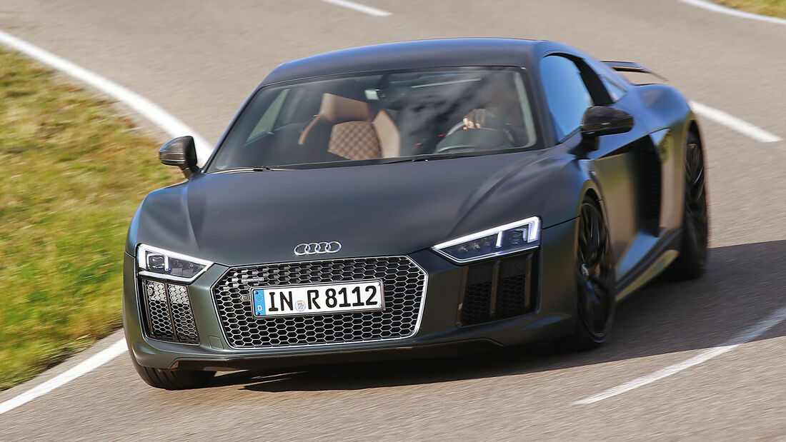 Audi R8 V10 Plus Coupé, Frontansicht