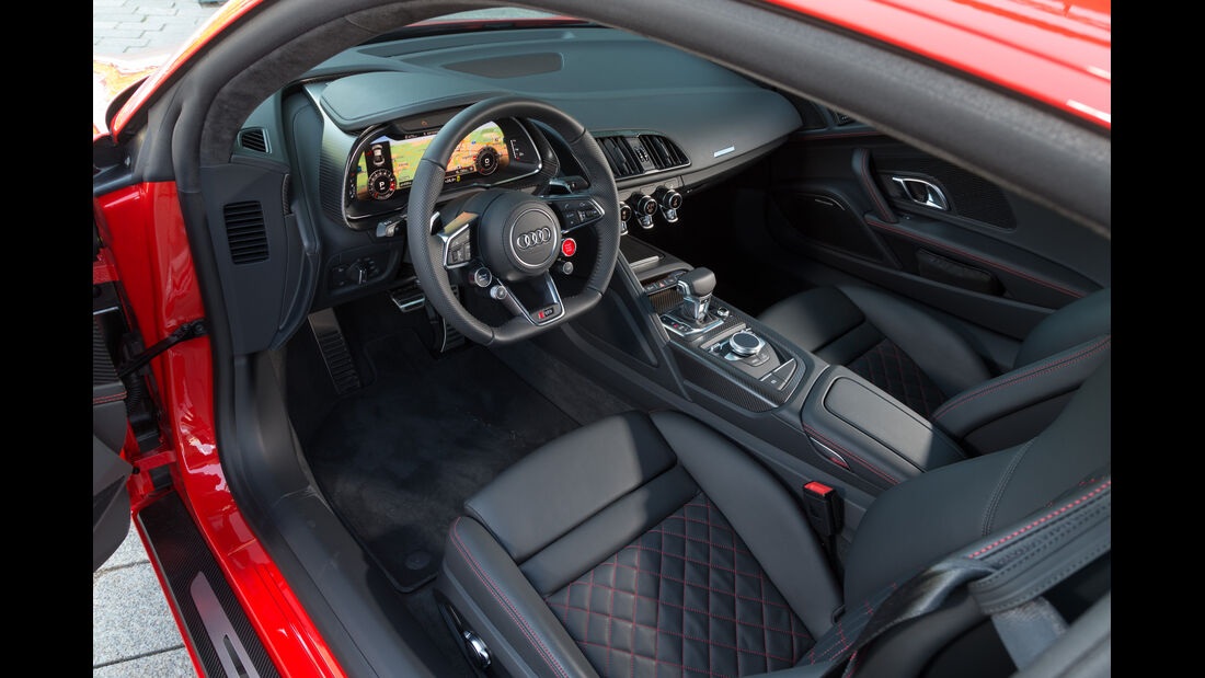 Audi R8 V10 Plus, Interieur