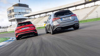 Audi RS 3 Sportback, Mercedes-AMG A 45 S 4Matic+