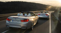 Audi RS 5 Cabriolet, BMW M4 Cabrio, Heckansicht