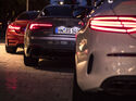 Audi RS 5 Coupé, BMW M4 Competition, Mercedes-AMG C 63 Coupé, Exterieur, Heck