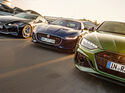 Audi RS 5, Jaguar F-Type, Lexus LC 500, Exterieur