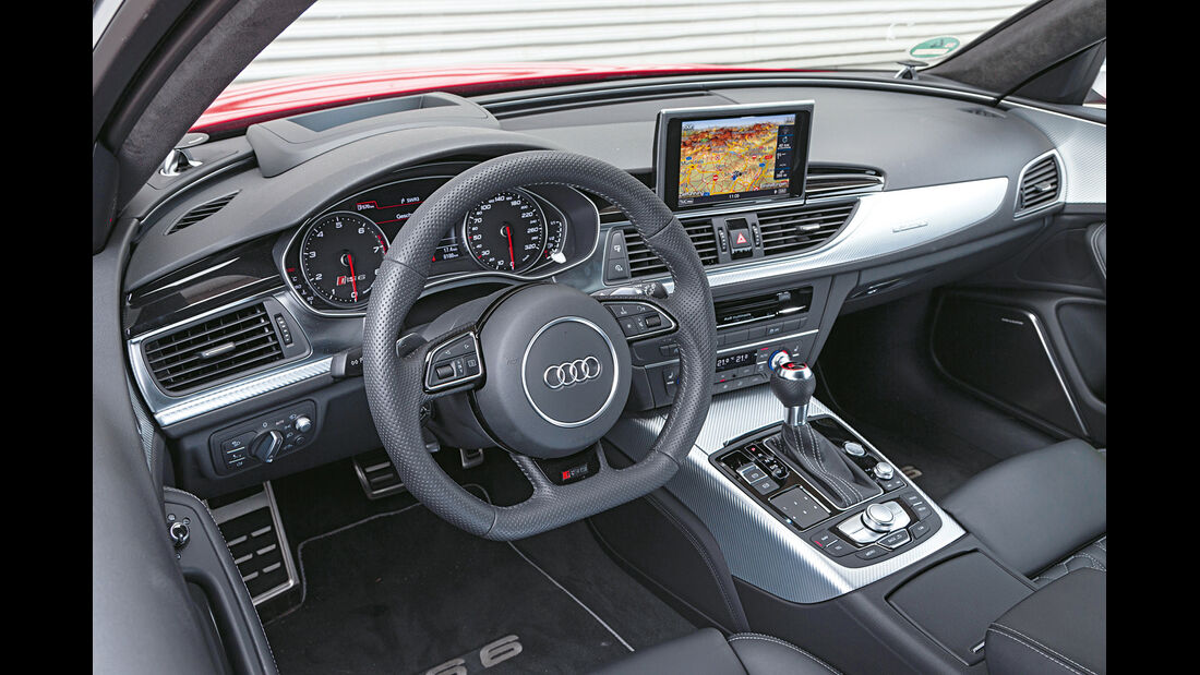 Audi RS 6 Avant, Cockpit