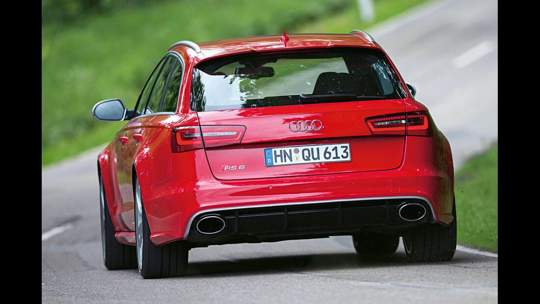 Audi RS 6 Avant, Heckansicht