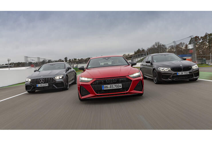Audi Rs7 Bmw M5 Competition Mercedes Amg Gt 63 S Im Test Auto Motor Und Sport