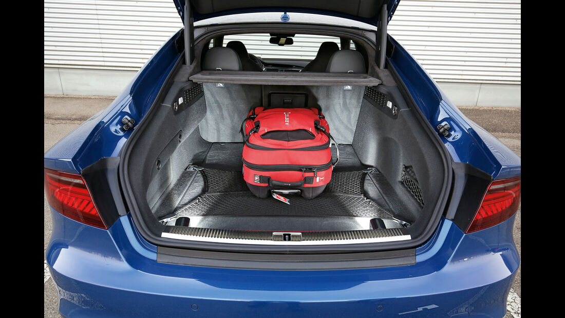 Audi RS 7  Sportback, Kofferraum
