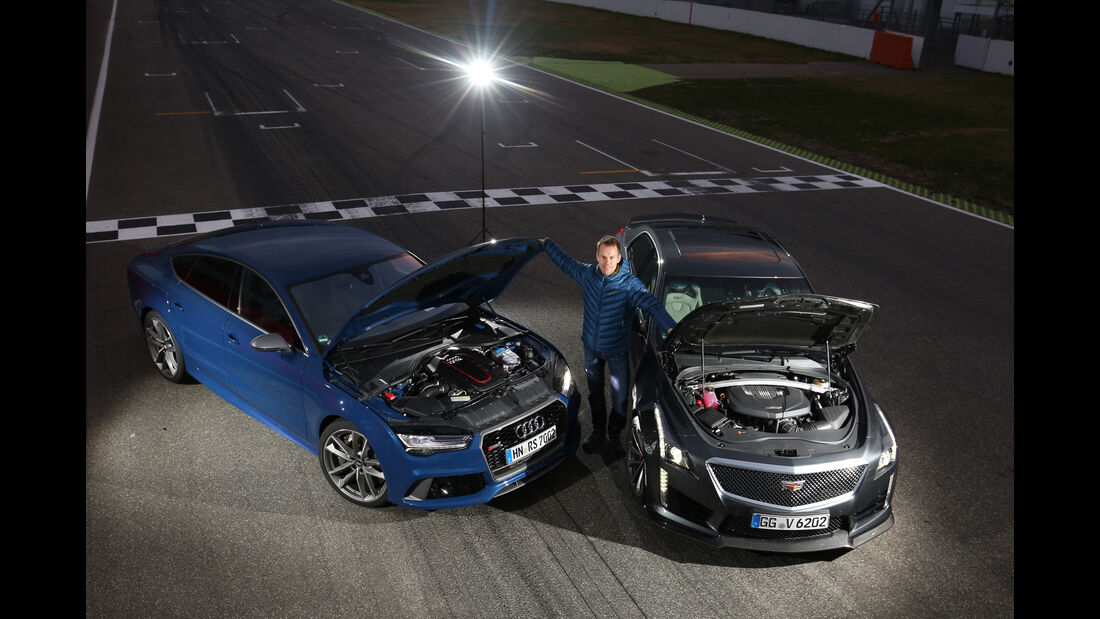 Audi RS 7 Sportback Performance, Cadillac CTS-V, Motoren