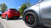 Audi RS Q3, Mercedes GLA 45 AMG, Ausfahrt