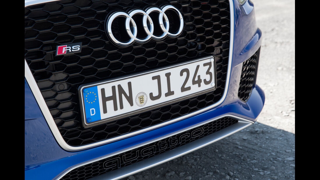 Audi RS Q3, Schnauze