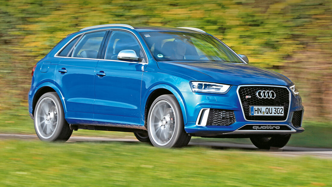 Audi RS Q3, Seitenansicht