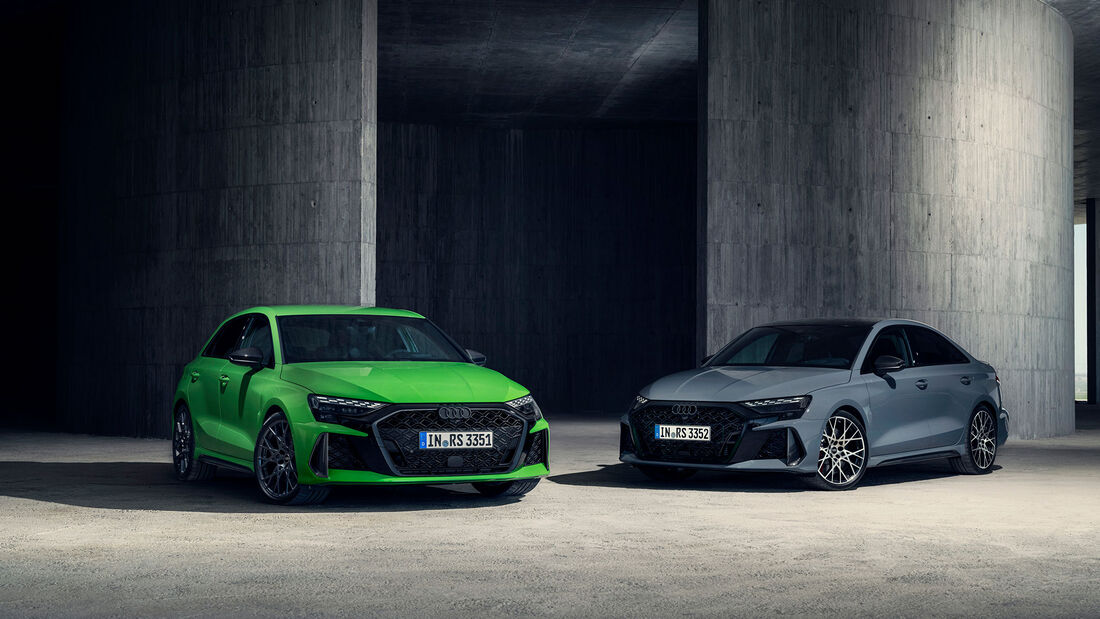 Audi RS3 Limousine und Sportback Facelift (2024) 