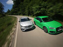 Audi RS3, Mercedes-AMG CLA 43, Fahreindruck, Front