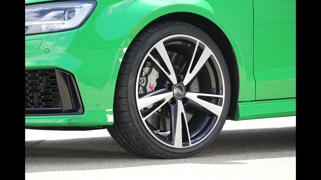 Audi RS3, Reifen, Felge, Bremsen