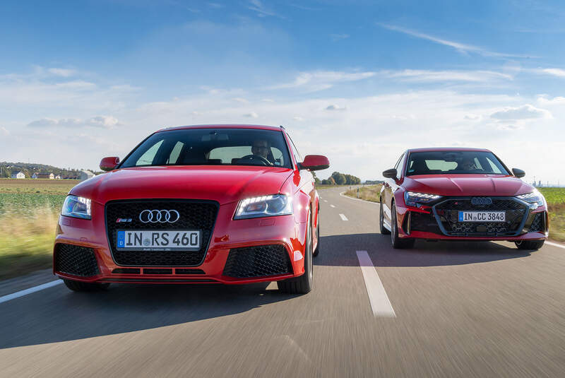 Audi RS3 Sportback 8P 2011 und RS3 8V 2026