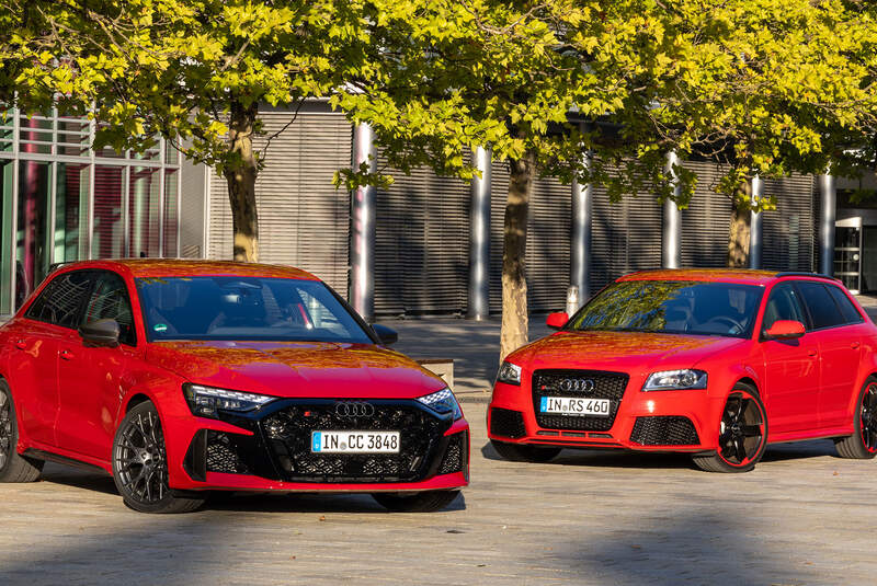 Audi RS3 Sportback 8P 2011 und RS3 8V 2026