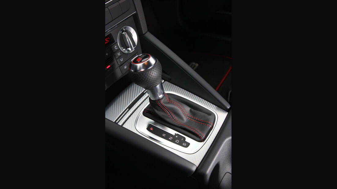 Audi RS3 Sportback, Schalthebel, Detail