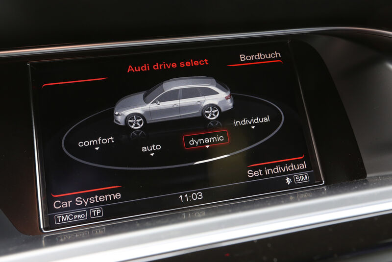 Audi RS4 Avant, Bordcomputer