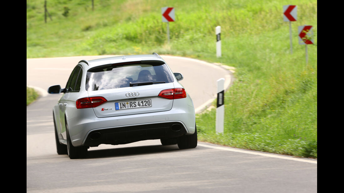 Audi RS4 Avant, Heckansicht