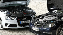 Audi RS4 Avant, Mercedes C 63 AMG T, Motor