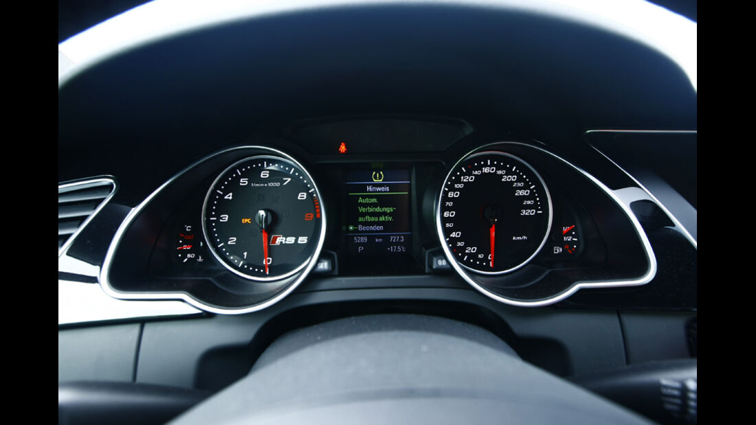 Audi RS5 Coupé Instrumentenbrett