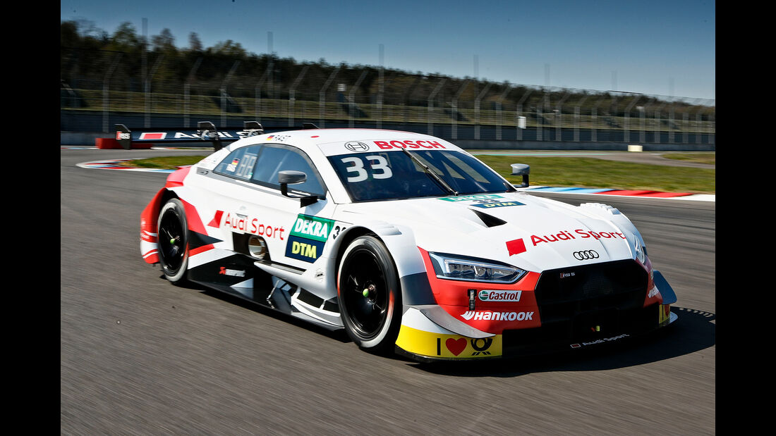 Audi RS5 - DTM-Autos 2019 - Testfahrten - Lausitzring