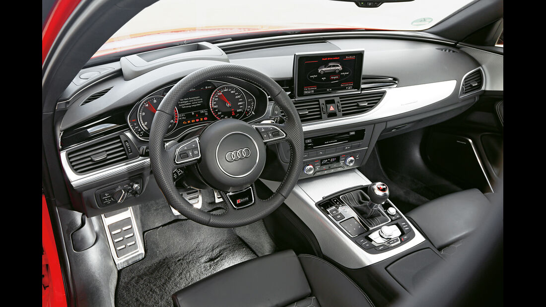 Audi RS6 Avant, Cockpit