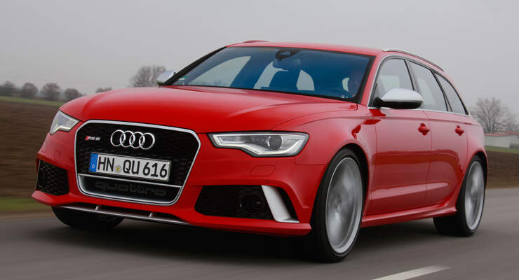 Audi RS6 Avant, Frontansicht