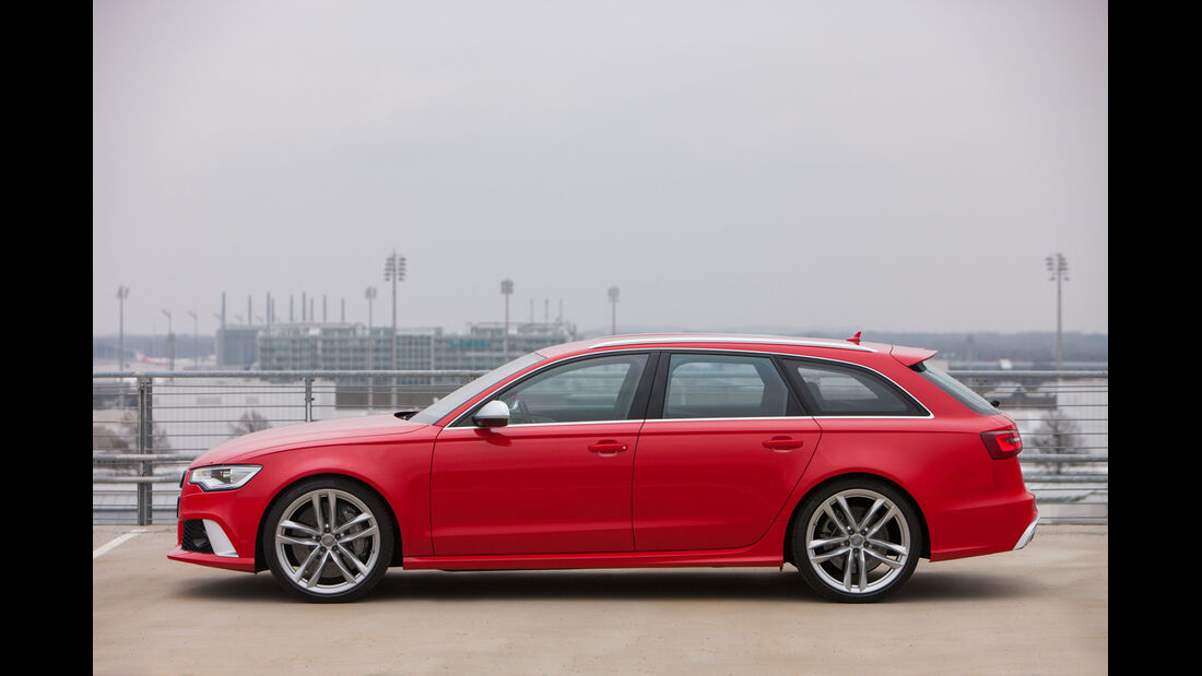 Audi RS6 Avant, Seitenansicht